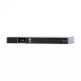 Rackmount Line-Interactive USV CYBERPOWER OR1500ERM1U — 1,5 kVA / 900 W, 6× C13-Ausgänge, LCD, Hot-Swap-VRLA-Batterie, 1U, Silber