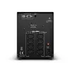 Unterbrechungsfreie Stromversorgung CYBERPOWER PR1000ELCD — 1 kVA (900 W), Line-Interactive, reine Sinuswelle, 8× C13-Ausgänge, LCD, Hot-Swap-Batterie