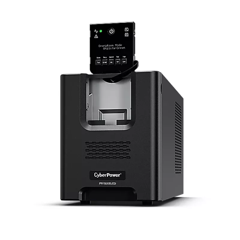 CyberPower PR1500ELCD unterbrechungsfreie Stromversorgung (USV) Line-Interactive 1,5 kVA 1350 W 8 AC-Ausgänge