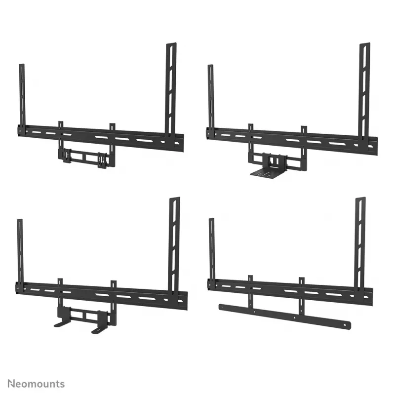 Neomounts AV2-500BL Videobar-Kit 43-110 Zoll - VESA - max. 10 kg - universell