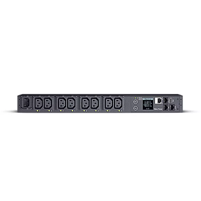 CyberPower PDU41004 Power Distribution Unit (PDU) 8 AC-Ausgänge 1U Schwarz