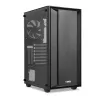 PC-Gehäuse IBOX CETUS 906 Midi Tower Schwarz – ATX/mATX, 460×210×350 mm, 29 cm GPU, 7 Laufwerke, RGB-Lüfter