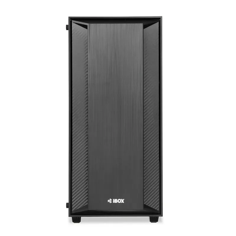 PC-Gehäuse IBOX CETUS 906 Midi Tower Schwarz – ATX/mATX, 460×210×350 mm, 29 cm GPU, 7 Laufwerke, RGB-Lüfter