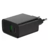 GEMBIRD USB-Schnellladegerät – 2 Ports Typ A & C, 20 W – Schwarz