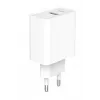 GEMBIRD USB-Schnellladegerät – Typ A & C 2-Port 20 W – Weiß