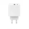 GEMBIRD USB-Schnellladegerät – Typ A & C 2-Port 20 W – Weiß