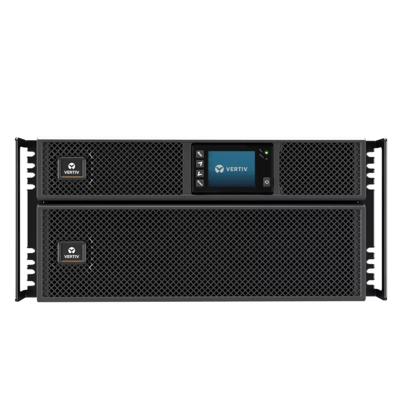 Vertiv Liebert GXT5 Doppelwandler-USV – 5000 VA/5000 W | 230 V | Mit Rackmount-Kit und Intellislot RDU101 Kommunikationskarte | GXT5-5000IRT5UXLN