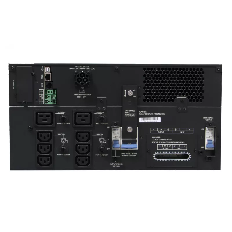 Vertiv Liebert GXT5 Doppelwandler-USV – 5000 VA/5000 W | 230 V | Mit Rackmount-Kit und Intellislot RDU101 Kommunikationskarte | GXT5-5000IRT5UXLN