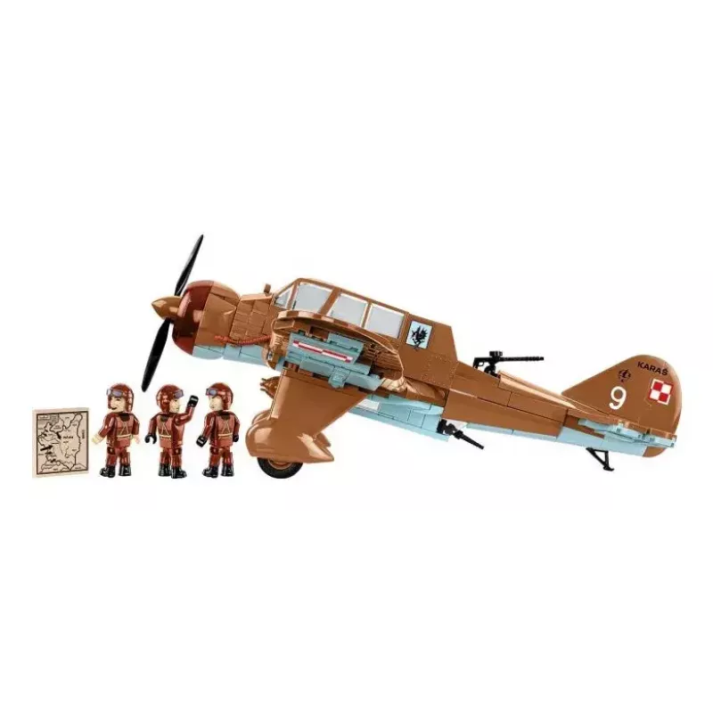 Bausatz Cobi PZL.23 Karaś 586 Teile
