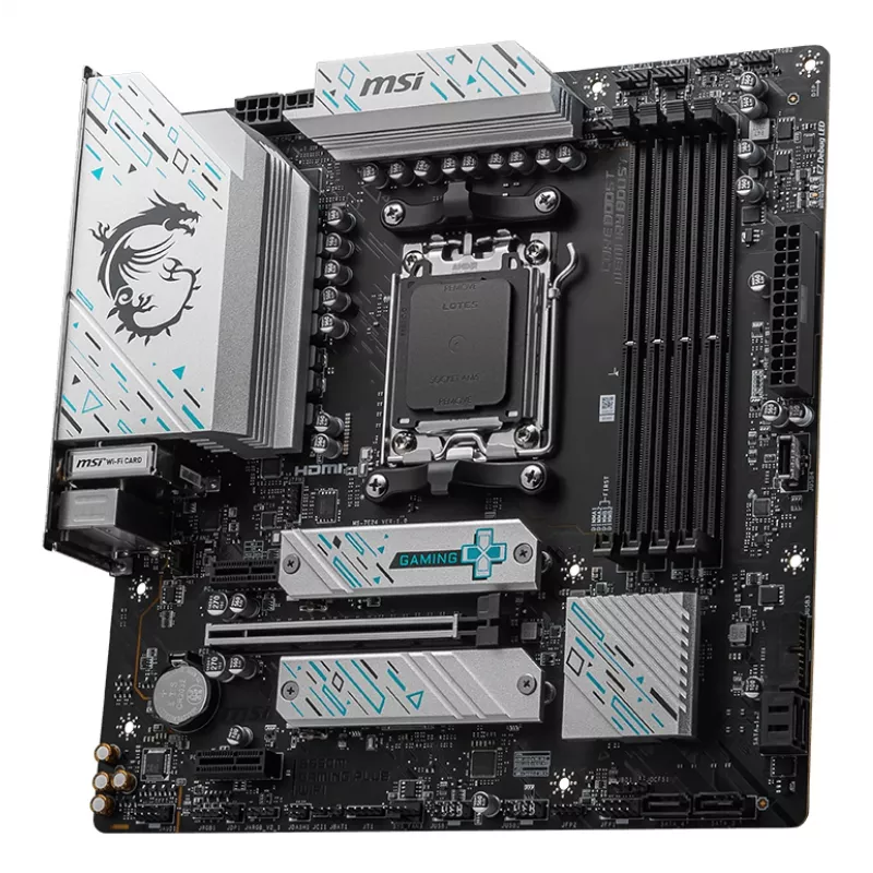 MSI B650M GAMING PLUS WIFI Motherboard AMD B650 Sockel AM5 micro ATX