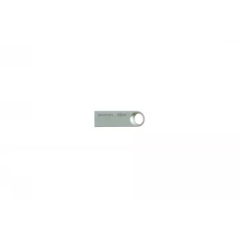 USB-Flash-Laufwerk GOODRAM UNO3-0320S0R11 32 GB, USB Typ-A, USB 3.2 Gen 1, Metall, kappenlos, silber