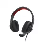 Hama HS-USB400 V2 Headset Wired Head-band Office/Call center USB Type-A Schwarz, Red
