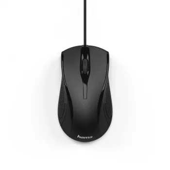 Hama MC-200 Maus Office Rechtshänder USB Typ-A Optisch 1000 DPI