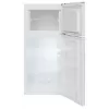 AMICA FD2015.4(E) Kühl-Gefrierkombination freistehend, weiß, 215 l Gesamtvolumen, LED, Glasablagen