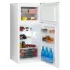 AMICA FD2015.4(E) Kühl-Gefrierkombination freistehend, weiß, 215 l Gesamtvolumen, LED, Glasablagen
