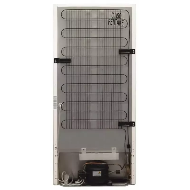 AMICA FD2015.4(E) Kühl-Gefrierkombination freistehend, weiß, 215 l Gesamtvolumen, LED, Glasablagen