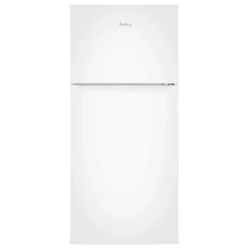 AMICA FD2015.4(E) Kühl-Gefrierkombination freistehend, weiß, 215 l Gesamtvolumen, LED, Glasablagen