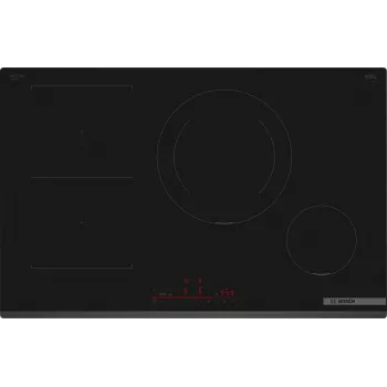 Bosch Serie 6 PVS831HB1E Kochfeld Schwarz Einbau 80 cm Zonen-Induktionskochfeld 4 Zone(n)