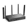 TP-Link Omada 4G+ Cat6 AX3000 Gigabit VPN Router, Wi-Fi 6 (802.11ax), Dual-Band (2,4 GHz / 5 GHz), Ethernet LAN, 4G, Schwarz, Desktop-/Mast-Router