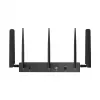 TP-Link Omada 4G+ Cat6 AX3000 Gigabit VPN Router, Wi-Fi 6 (802.11ax), Dual-Band (2,4 GHz / 5 GHz), Ethernet LAN, 4G, Schwarz, Desktop-/Mast-Router