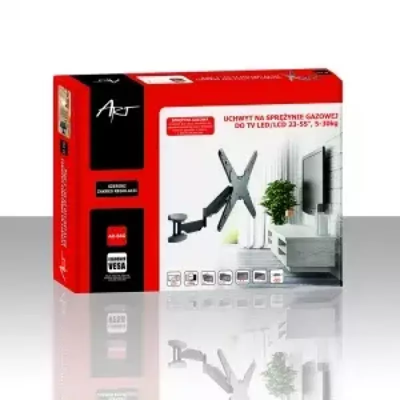 Wandhalterung ART RAMT AR-84G TV-Halterung/Ständer