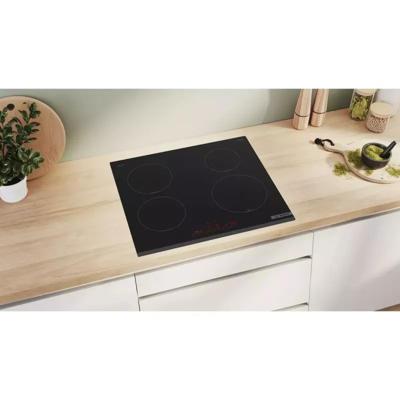 Bosch Serie 6 PIE631HB1E Kochfeld Schwarz Einbau 60 cm Zonen-Induktionskochfeld 4 Zone(n)