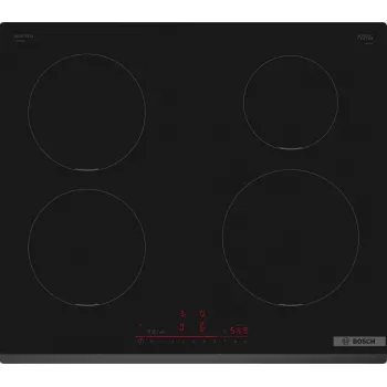 Bosch Serie 6 PIE631HB1E Kochfeld Schwarz Einbau 60 cm Zonen-Induktionskochfeld 4 Zone(n)