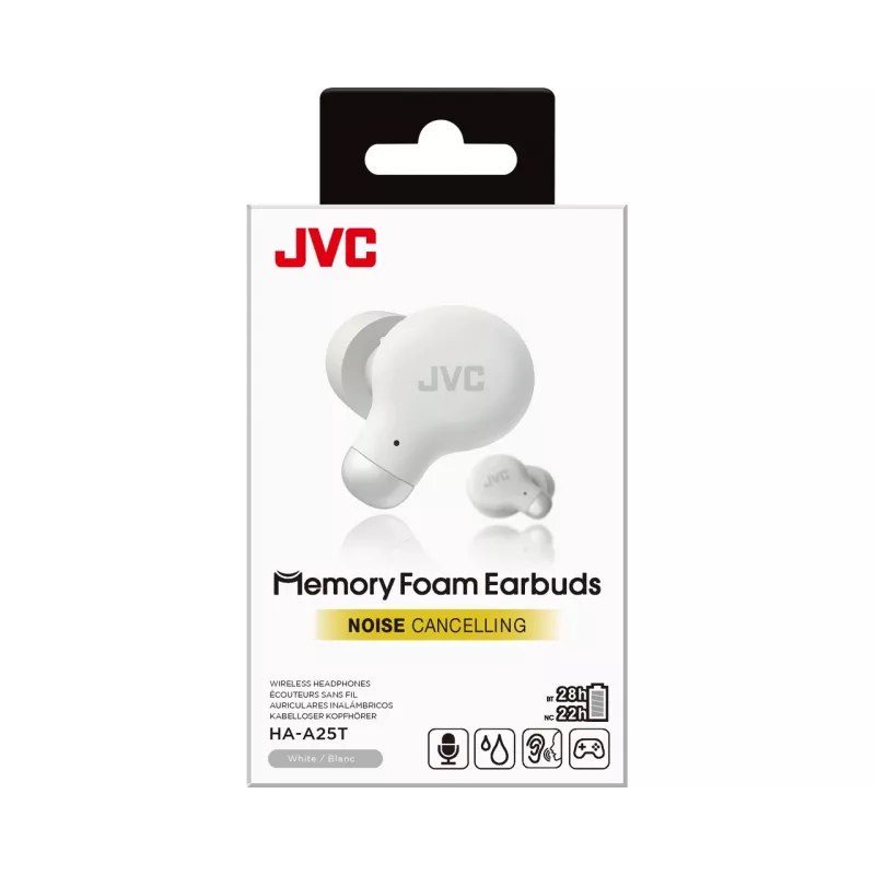 JVC HA-A25T Headset True Wireless Stereo (TWS) In-Ear-Kopfhörer Anrufe/Musik Bluetooth Weiß