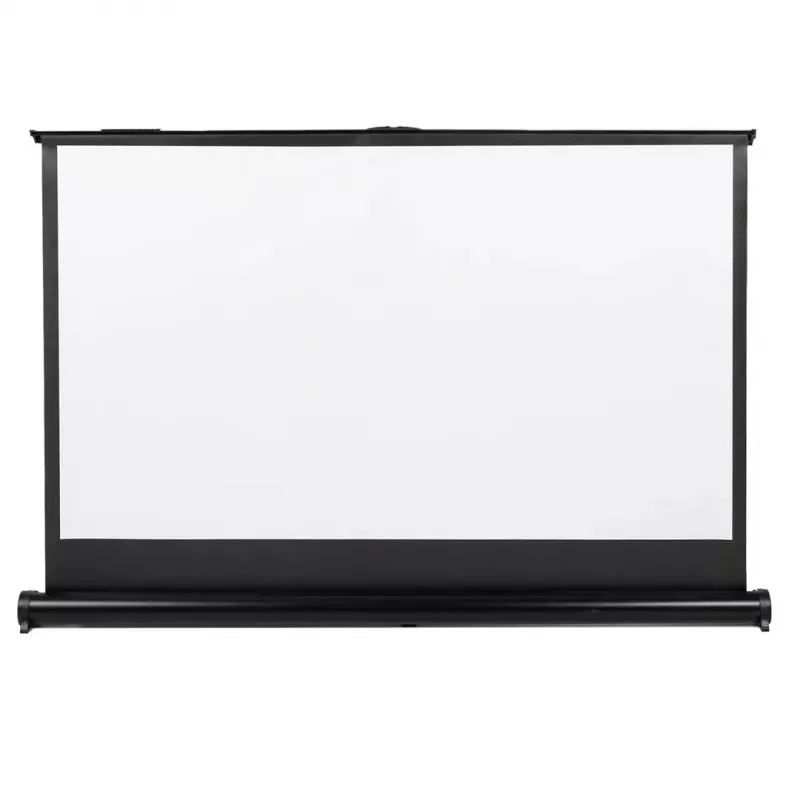 Tragbare Projektionsleinwand MACLEAN MC-962 40 Zoll 16:9 freistehend mattweiß