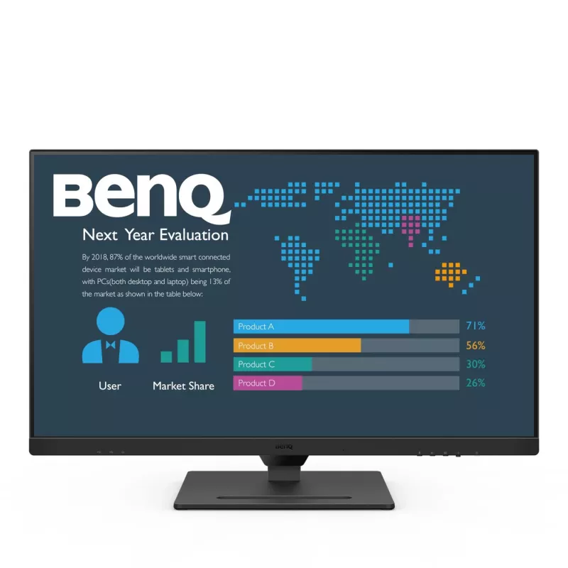BenQ BL3290QT Computer-Monitor 80 cm (31,5 Zoll) 2560 x 1440 Pixel Quad HD LED Schwarz