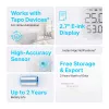 TP-Link Tapo Smart Temperatur- & Luftfeuchtigkeitsmonitor, Innenbereich, Temperatur- & Luftfeuchtigkeitssensor, freistehend, kabellos, -20 - 60 °C, 0 - 99%