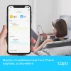 TP-Link Tapo Smart Temperatur- & Luftfeuchtigkeitsmonitor, Innenbereich, Temperatur- & Luftfeuchtigkeitssensor, freistehend, kabellos, -20 - 60 °C, 0 - 99%