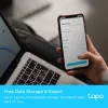 TP-Link Tapo Smart Temperatur- & Luftfeuchtigkeitsmonitor, Innenbereich, Temperatur- & Luftfeuchtigkeitssensor, freistehend, kabellos, -20 - 60 °C, 0 - 99%