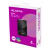 ADATA SE920 Thunderbolt-Technologie 4 TB USB Type-C USB4 Gen 3x2 Schwarz