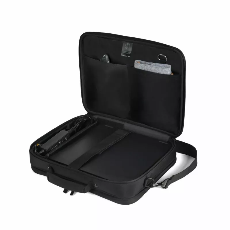 DICOTA Eco Multi Core - 15-17,3 Zoll Notebook-Tasche - Schwarz / 300d 100% recyceltes PET-Polyester