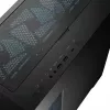 PC-Gehäuse MODECOM Horizon ARGB FLOW MIDI Schwarz — E-ATX-Unterstützung, gehärtetes Glas, ARGB, USB-C, max. GPU 400 mm