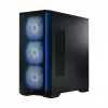 PC-Gehäuse MODECOM Horizon ARGB FLOW MIDI Schwarz — E-ATX-Unterstützung, gehärtetes Glas, ARGB, USB-C, max. GPU 400 mm
