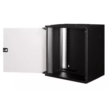 DIGITUS 19IN 12U Wandmontageschrank - SOHO PRO 595 x 540 x 400mm schwarz
