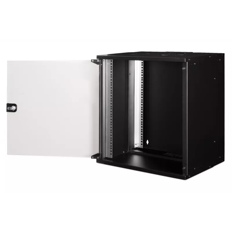 DIGITUS 19IN 12U Wandmontageschrank - SOHO PRO 595 x 540 x 400mm schwarz