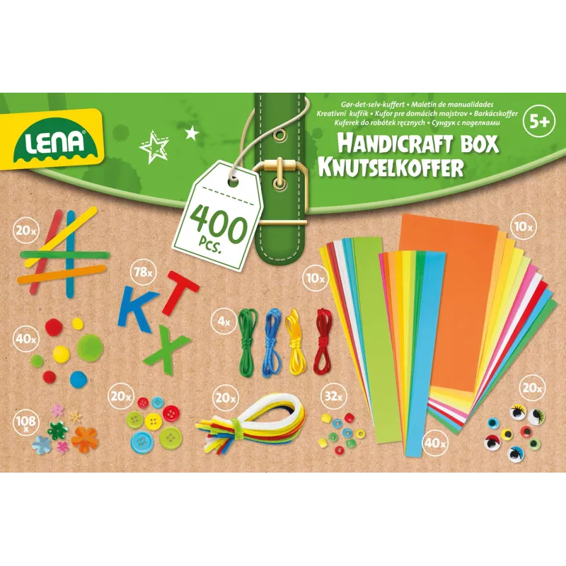 Kinder-Bastelset Lena SM42713 Mehrfarbig für Kinder ab 5 Jahren