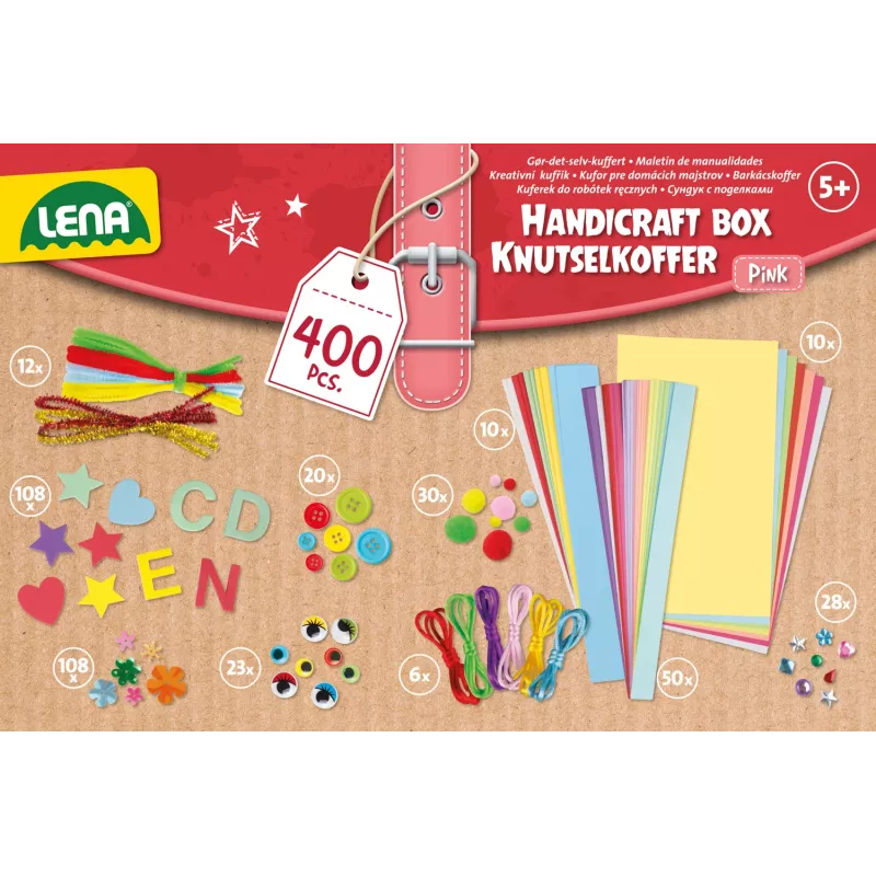 Kinder-Bastelset Lena SM42714 Mehrfarbig ab 5 Jahren