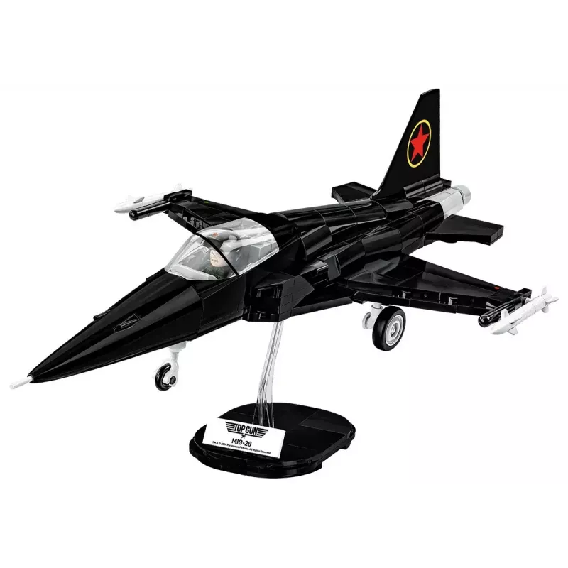 Baukasten Cobi Top Gun MiG-28 5859 Modellbausatz im Maßstab 1:48, Sammler-Bausteinset