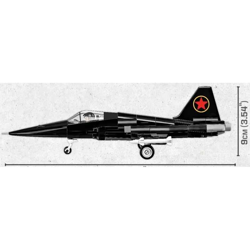 Baukasten Cobi Top Gun MiG-28 5859 Modellbausatz im Maßstab 1:48, Sammler-Bausteinset