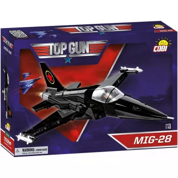 Baukasten Cobi Top Gun MiG-28 5859 Modellbausatz im Maßstab 1:48, Sammler-Bausteinset