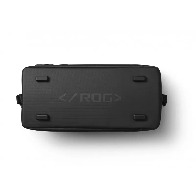 ASUS ROG SLASH Duffle Bag Polyester, Polyurethan (PU), Thermoplastisches Polyurethan (TPU) Schwarz Herren Handtasche