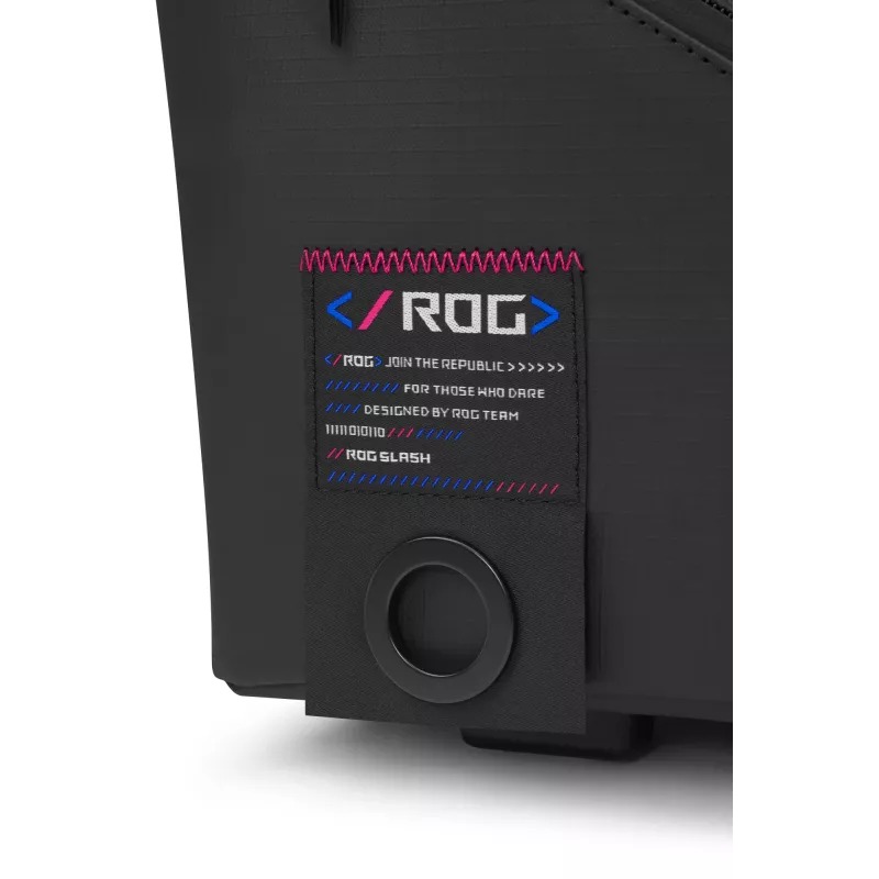 ASUS ROG SLASH Duffle Bag Polyester, Polyurethan (PU), Thermoplastisches Polyurethan (TPU) Schwarz Herren Handtasche