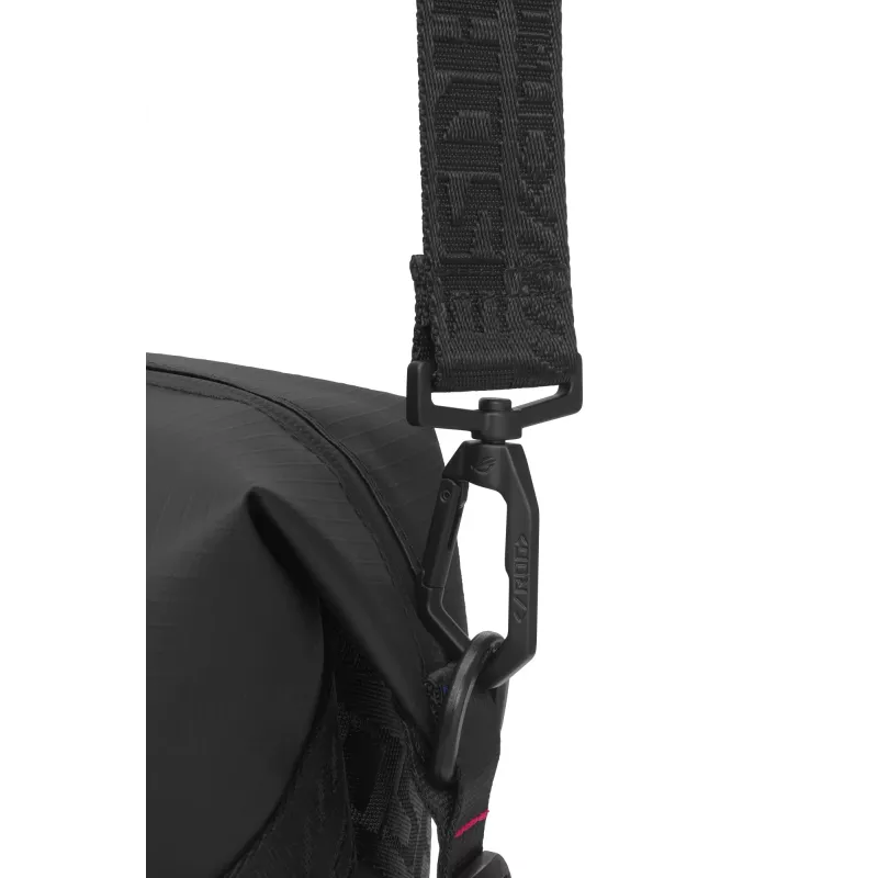 ASUS ROG SLASH Duffle Bag Polyester, Polyurethan (PU), Thermoplastisches Polyurethan (TPU) Schwarz Herren Handtasche