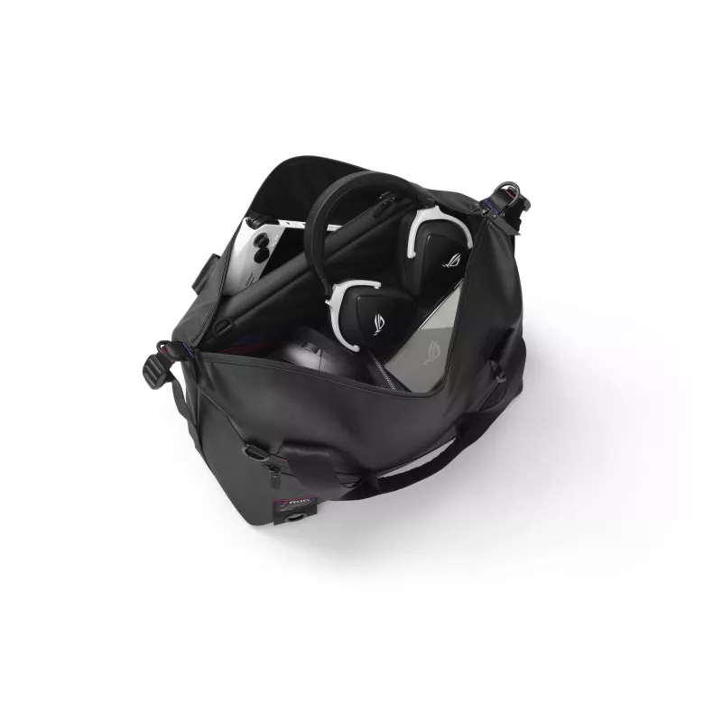 ASUS ROG SLASH Duffle Bag Polyester, Polyurethan (PU), Thermoplastisches Polyurethan (TPU) Schwarz Herren Handtasche