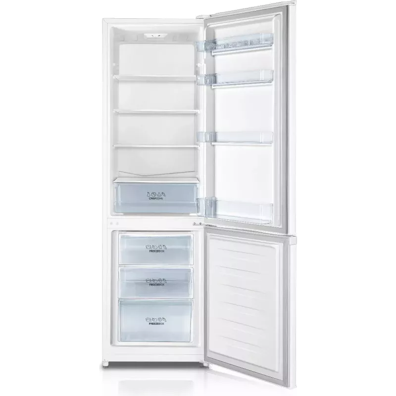 Freistehender Kühl-Gefrierschrank Gorenje RK4182PW4, 269 L gesamt (198 L Kühlteil, 71 L Gefrierteil), weiß, Gefrierteil unten
