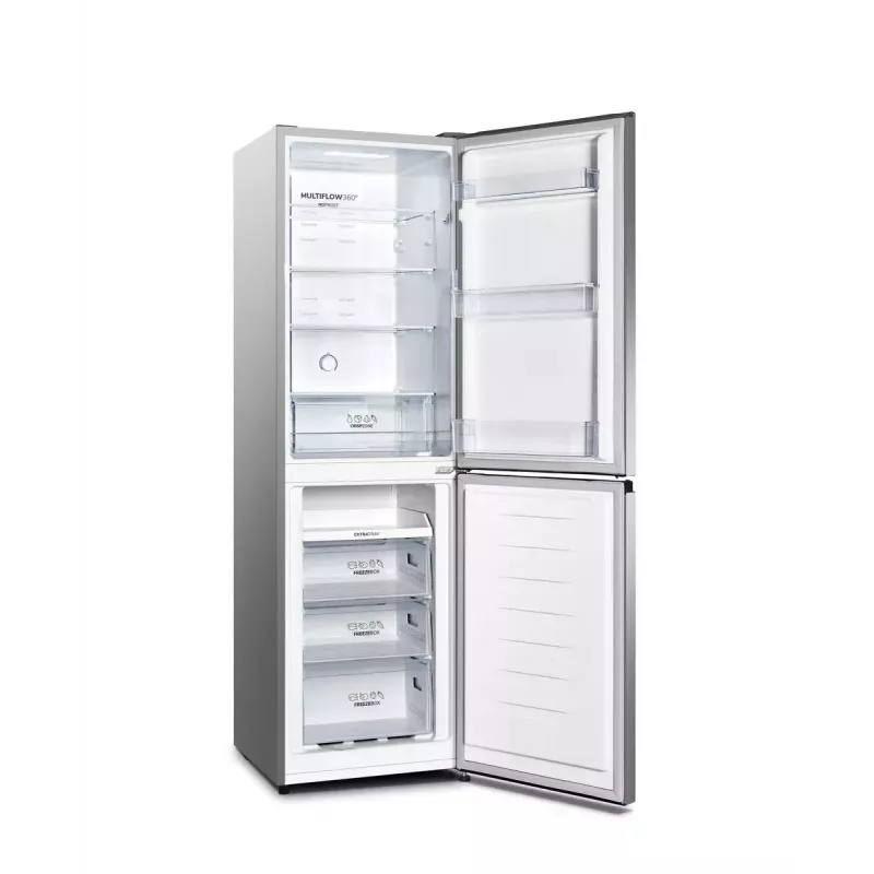 Freistehender Kühl-Gefrierschrank Gorenje NRK 418 ECS4 – 256 l Gesamtvolumen, Kühlteil 171 l No Frost, Gefrierteil 85 l, 41 dB, Energieklasse E